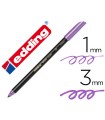 Rotulador edding punta fibra 1200 violeta metalizado n 78 punta redonda 1-3 mm