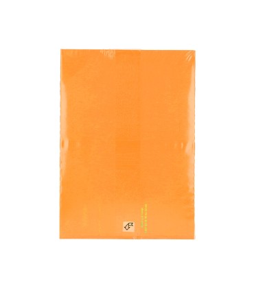 Papel color q connect din a4 80gr naranja neon paquete de 500 hojas