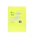 Papel color q connect din a4 80gr amarillo neon paquete de 500 hojas