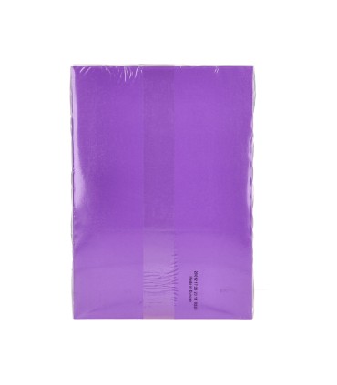 Papel color q connect din a4 80gr lila intenso paquete de 500 hojas