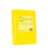 Papel color q connect din a4 80gr amarillo intenso paquete de 500 hojas