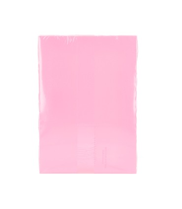 Papel color q connect din a4 80 gr rosa paquete de 500 hojas