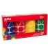 Gomets apli figuras surtidas t amano xl pack de 4 rollos colores surtidos 5428 unidades