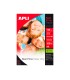 Papel fotografico apli glossy din a4 pack de 100 hojas 140 gr