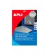 Etiqueta adhesiva apli 10071 metalizada tamano 210x297 mm para fotocopiadora laser caja 20 hojas