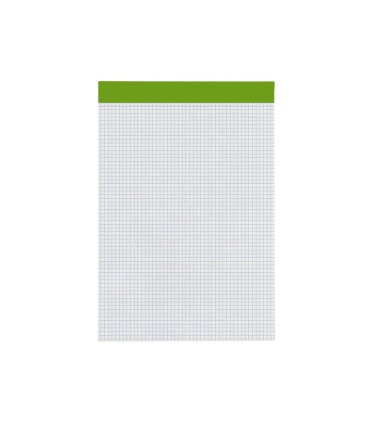 Bloc notas liderpapel cuadro 4 mm a4 80 hojas 60 g m2 perforado sin tapa