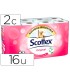 Papel higienico scottex 2 capa s original paquete 16 rollos