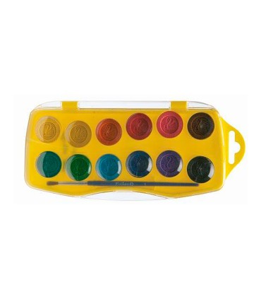 Acuarela pelikan junior 12 colores estuche de plastico