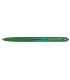 Boligrafo pilot super grip g verde retractil sujecion de caucho tinta base de aceite