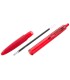 Boligrafo pilot super grip g rojo retractil sujecion de caucho tinta base de aceite