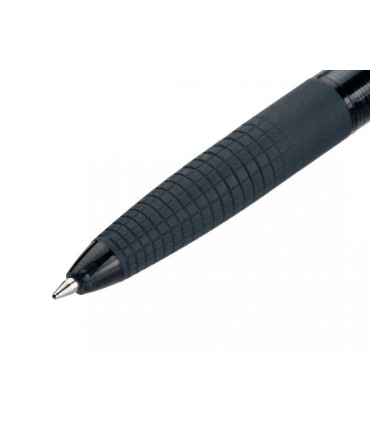 Boligrafo pilot super grip g negro retractil sujecion de caucho tinta base de aceite