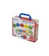 Juego miniland actividades botones 40 piezas 5 cordones