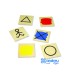 Juego andreutoys bloques logicos atributos 20 piezas 27x10x5 cm