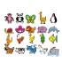 Juego andreutoys animalitos magneticos 8 cm caja de 20 unidades surtidas 206x19x45 cm