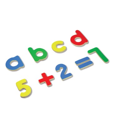 Juego andreutoys letras y numeros magneticos 75 piezas 206x19x45 cm