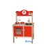 Juego andreutoys cocina madera con complementos 535x295x83 cm