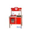 Juego andreutoys cocina madera con complementos 53,5x29,5x83 cm