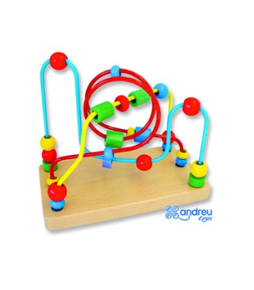 Juego andreutoys laberinto manipulacion para psicomotrocidad fina 23x19x13 cm