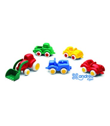 Juego vikingtoys mini vehiculos polipropileno 7 cm caja de 30 unidades surtidos