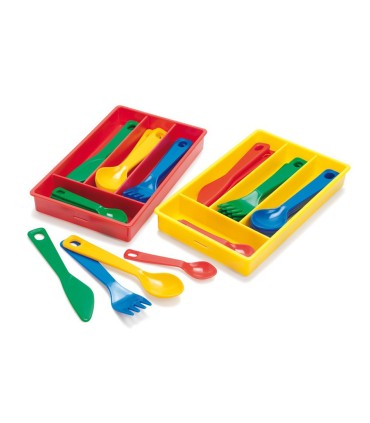 Juego dantory cuberteria 4 servicios 17 piezas 115x185x25 cm