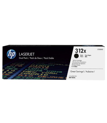 Toner hp 312x laserjet pro 400 mfp m476 negro 4400 pag