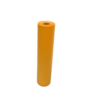 Papel kraft verjurado liderpapel naranja ancho 1 mt longitud 150 mt gramaje 65 gr peso 10 kg