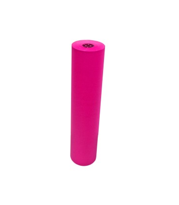 Papel kraft verjurado liderpapel fucsia ancho 1 mt longitud 150 mt gramaje 65 gr peso 10 kg