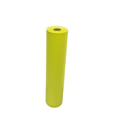 Papel kraft verjurado liderpapel amarillo ancho 1 mt longitud 150 mt gramaje 65 gr peso 10 kg