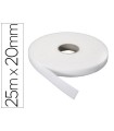 Velcro adhesivo sumo didactic rugosa rollo 25 m x 20 mm