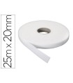 Velcro adhesivo sumo didactic suave rollo 25 m x 20 mm