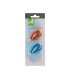 Corrector q connect cinta blanco 5 mm x 6 mt blister 2 unidades azul y naranja