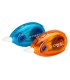 Corrector q connect cinta blanco 5 mm x 6 mt blister 2 unidades azul y naranja