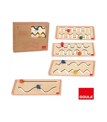 Juego goula didactico pre escritura set de 4