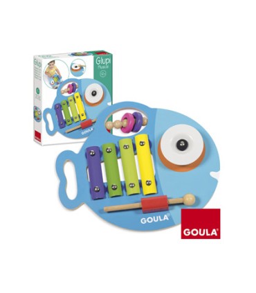 Juego goula didactico glupy musical 3 en 1