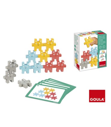 Juego goula didactico apilable conejito