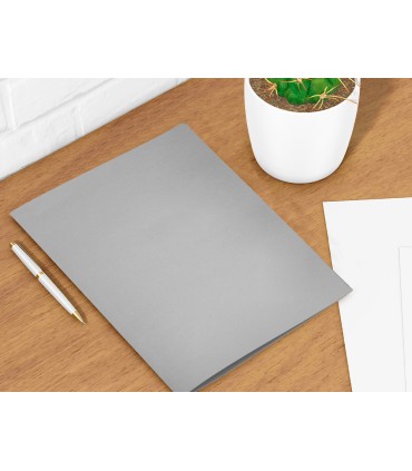 Subcarpeta liderpapel folio gris 180g m2