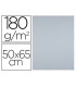 Cartulina liderpapel 50x65 cm 180 gr gris paquete de 25 hojas