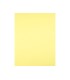 Cartulina liderpapel 50x65 cm 180 gr amarillo medio paquete de 25 hojas