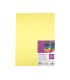 Cartulina liderpapel 50x65 cm 180 gr amarillo medio paquete de 25 hojas