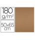 Cartulina liderpapel 50x65 cm 180 gr marron escolar paquete de 25 hojas