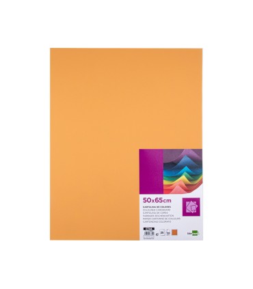 Cartulina liderpapel 50x65 cm 180 gr avellana paquete de 25 hojas