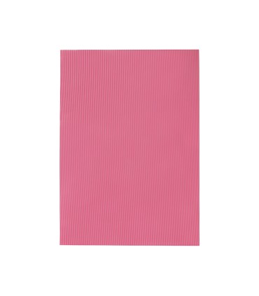 Goma eva ondulada liderpapel 50x70cm 22mm de espesor rosa