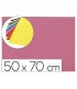 Goma eva ondulada liderpapel 50x70cm 22mm de espesor rosa