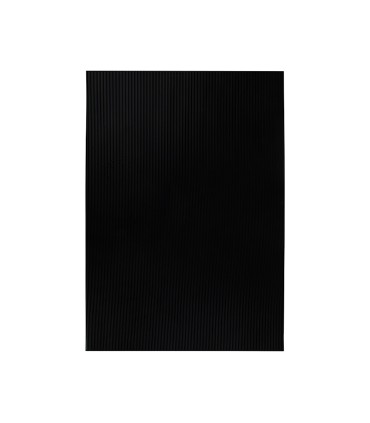 Goma eva ondulada liderpapel 50x70cm 22mm de espesor negro