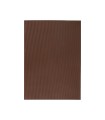 Goma eva ondulada liderpapel 50x70cm 2,2mm de espesor marron