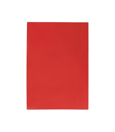 Goma eva ondulada liderpapel 50x70cm 22mm de espesor rojo