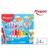 Rotulador maped color peps early age jumbo caja de 24 colores