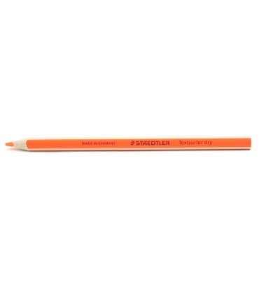 Lapices fluorescente staedtler triangular top star naranja caja de 12 unidades