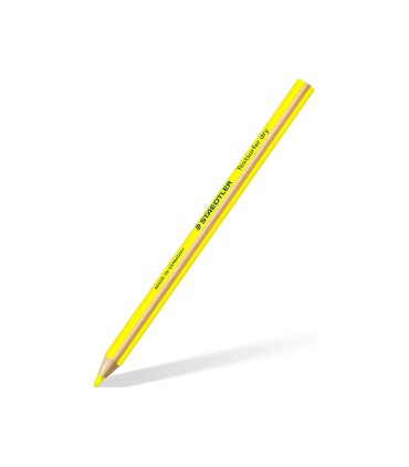 Lapices fluorescente staedtler triangular top star amarillo caja de 12 unidades