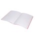 Libreta liderpapel 360 tapa de plastico a5 48 hojas 90g m2 5mm con doble margen colores surtidos